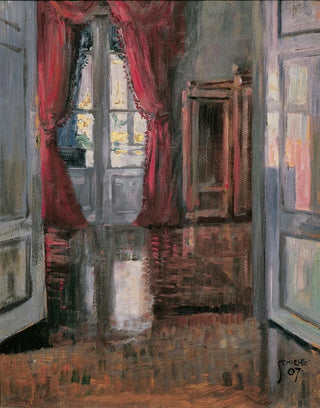 View of Léopold and Marie Czihaczek's apartment - Egon Schiele — artwork view
