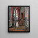 View of Léopold and Marie Czihaczek's apartment - Egon Schiele — framed artwork on a wall