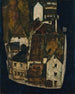 Dead City III La Cité sur la Rivière Bleue III - Egon Schiele — artwork view
