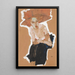 Reproduction of the painting The Shy One - Egon Schiele
