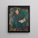 Dr Hugo Koller - Egon Schiele — framed artwork on a wall