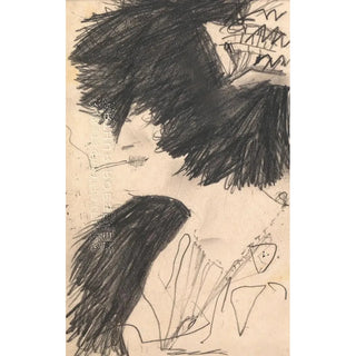 Reproduction of the painting Grete Wolf - Egon Schiele