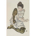 Reproduction of the painting Drawings by hand - Egon Schiele
