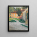 Maison à Hölldorf Maison à Hölldorf - Egon Schiele — framed artwork on a wall
