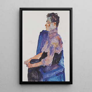 Reproduction of the painting Portrait of Anton Peschka - Egon Schiele