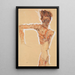 Reproduction of the painting Self-portrait Painting - Egon Schiele