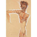 Reproduction of the painting Self-portrait Painting - Egon Schiele