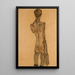 Reproduction of the painting Nude male standing back view - Egon Schiele