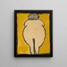 Venus of Willendorf - Egon Schiele — framed artwork on a wall