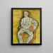 Victor Ritter von Bauer - Egon Schiele — framed artwork on a wall