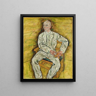 Victor Ritter von Bauer - Egon Schiele — framed artwork on a wall