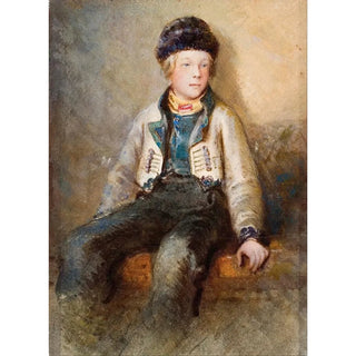 Norwegian Boy Painting - Egron Lundgren — artwork view