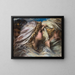 Les Parques - Egron Lundgren — framed artwork on a wall