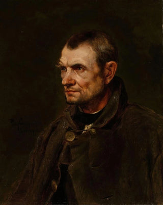 Eilif Peterssen - Figure Study of the Farmer Florian Killian.webp