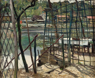 Landscape of Meudon, France - Eilif Peterssen — artwork view