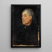 Study of an Old Man - Eilif Peterssen — framed artwork on a wall