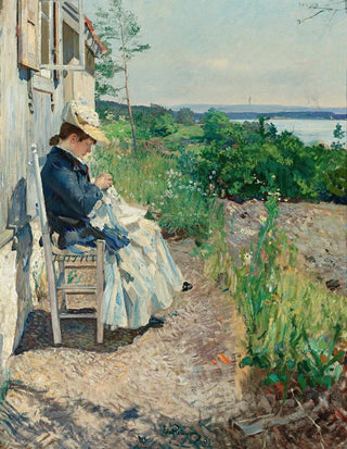 Soleil Kalvya - Eilif Peterssen — artwork view