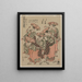 Binzasara A dance with tap shoes - Eishsai Chki — framed artwork on a wall