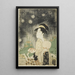 Catching Fireflies - Eishsai Chki — framed artwork on a wall