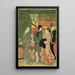 Reproduction of the painting Influences bonnes et mauvaises Zendama akudama - Eishsai Chki