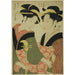 Reproduction of the painting L'amuseur Tamino et la servante Nui de Sumiyoshiya - Eishsai Chki