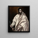 Barthélemy l'Apôtre - El Greco — framed artwork on a wall