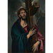 The Christ Carrying the Cross - El Greco — framed artwork on a wall