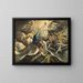The Funerals of the Count of Orgaz - El Greco — framed artwork on a wall