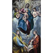 The Virgin and Child with Saint Martina and Saint Agnes - El Greco — framed artwork on a wall