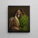 Saint Luke Painting - El Greco — framed artwork on a wall