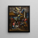 L'Adoration des bergers - El Greco — framed artwork on a wall