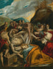 La mise au tombeau du Christ - El Greco — artwork view