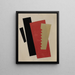 Composition RougeNoirOr - El Lissitzky — framed artwork on a wall