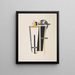 Fossoyeurs Fossoyeurs - El Lissitzky — framed artwork on a wall