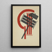 International Painting - El Lissitzky — framed artwork on a wall