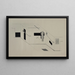 Kestnermappe Proun Rob Levnis and Chapman GmbH Hanover 6 - El Lissitzky — framed artwork on a wall