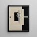Brand: Kestnermappe Proun Rob Levnis & Chapman GmbH Hanover 7 - El Lissitzky — framed artwork on a wall