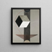 Provençal Painting 99 - El Lissitzky — framed artwork on a wall