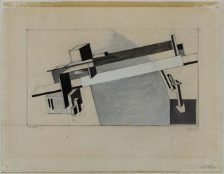 Study Proun 1A Proun S K the Bridge - El Lissitzky — artwork view