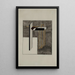Reproduction of the painting Study for Proun 4B - El Lissitzky