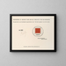 Becoming a supremacist of two colors in six constructions Pl 11 - El Lissitzky — framed artwork on a wall