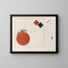 Devenir suprématiste de deux couleurs dans six constructions Pl 8 - El Lissitzky — framed artwork on a wall