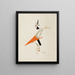 Le Sentinel Zankstifter - El Lissitzky — framed artwork on a wall