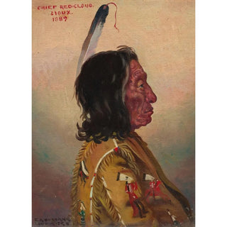 Nuage Rouge Makhpiyaluta - Elbridge Ayer Burbank — artwork view