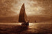 Night Navigation Painting - Elbridge Wesley Webber — artwork view