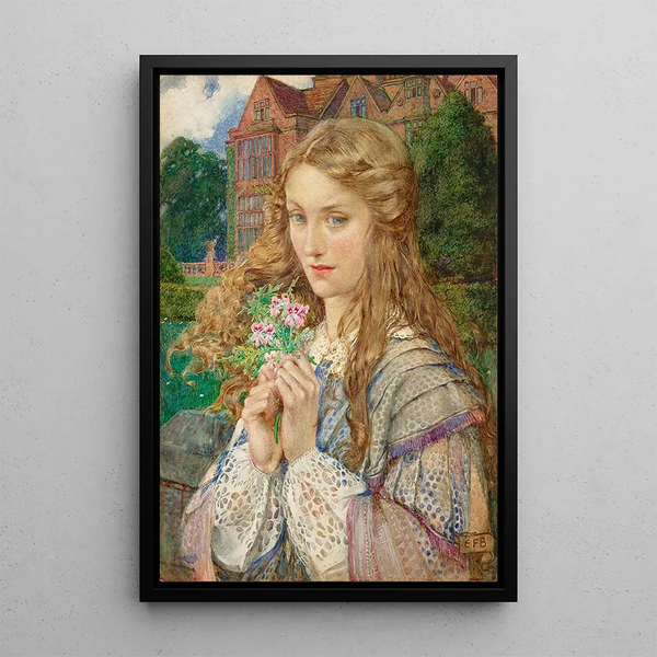 Reproduction of the painting Evelyn Hope - Eleanor Fortescue-Brickdale
