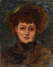 Portrait of Mrs. John Gellatly - Eleanor Greatorex — artwork view