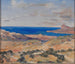 Rivage avec mer bleue - Eleanor Harris — artwork view