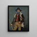 Chevrier Italian - Eleanor Sperrey — framed artwork on a wall