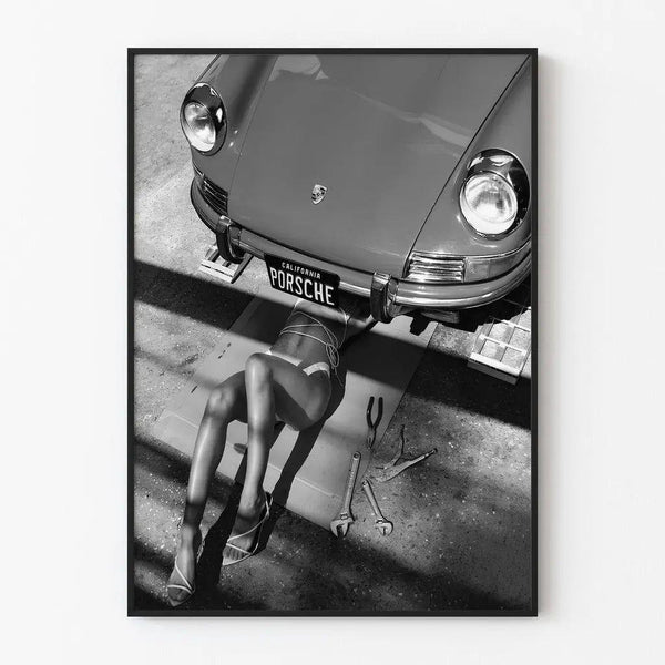 Elegance Under the Hood | Photo Decoration